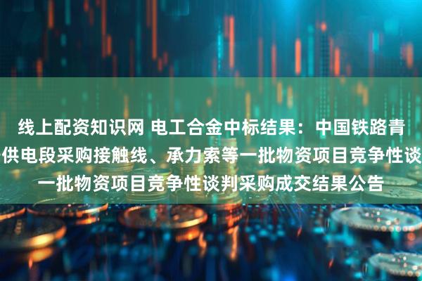 线上配资知识网 电工合金中标结果：中国铁路青藏集团有限公司西宁供电段采购接触线、承力索等一批物资项目竞争性谈判采购成交结果公告